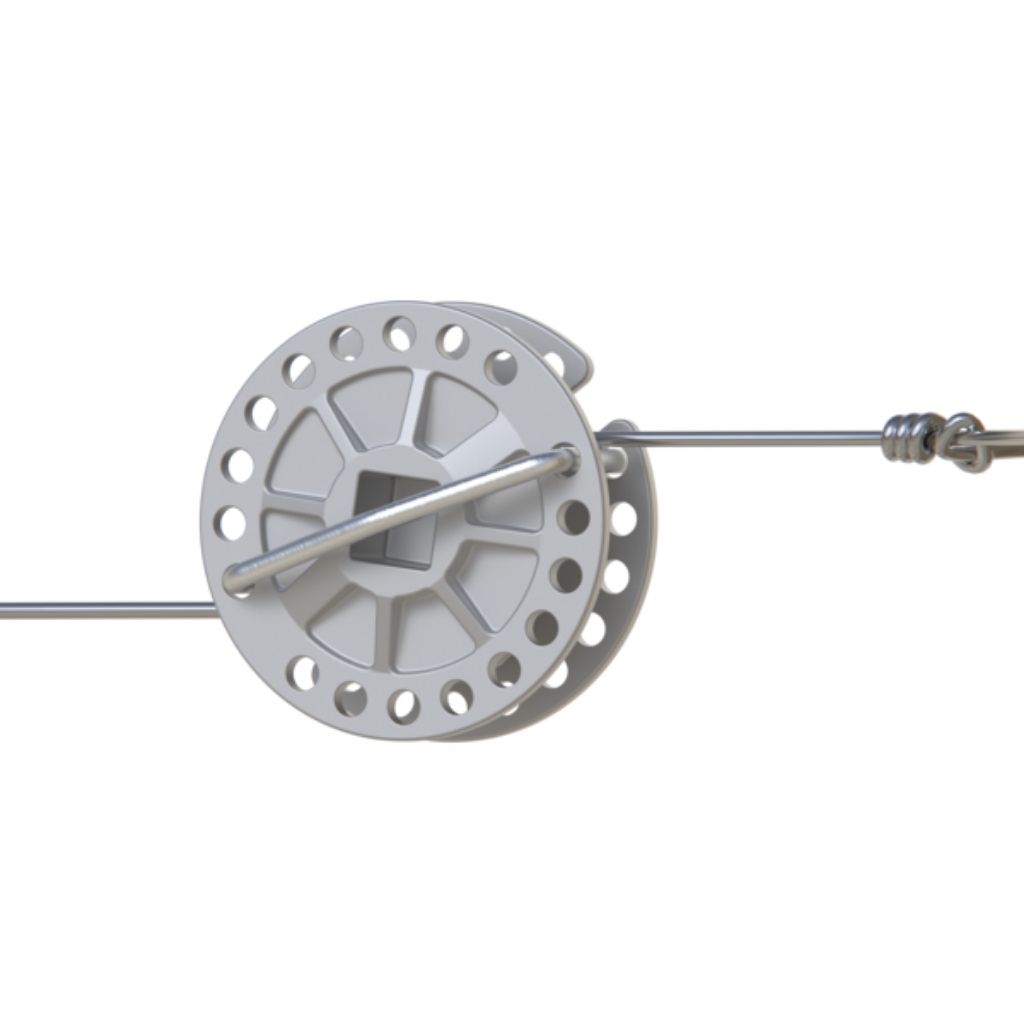 Tensor redondo de alambres permanentes x 25 unid Gallagher